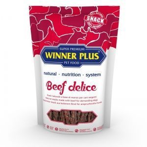 recompense pentru caini winner plus beef delice
