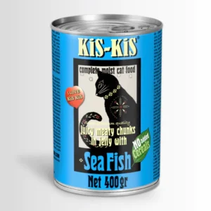 KiS KiS – hrana umeda cu peste de mare pentru pisici 400g