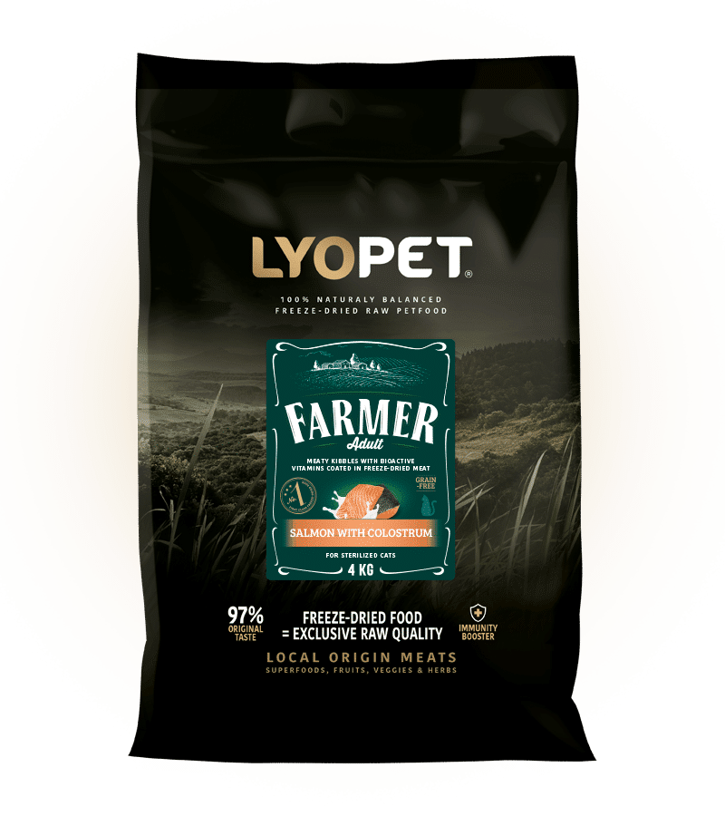 FARMER Sterilized Cat - Salmon With Colostrum-2