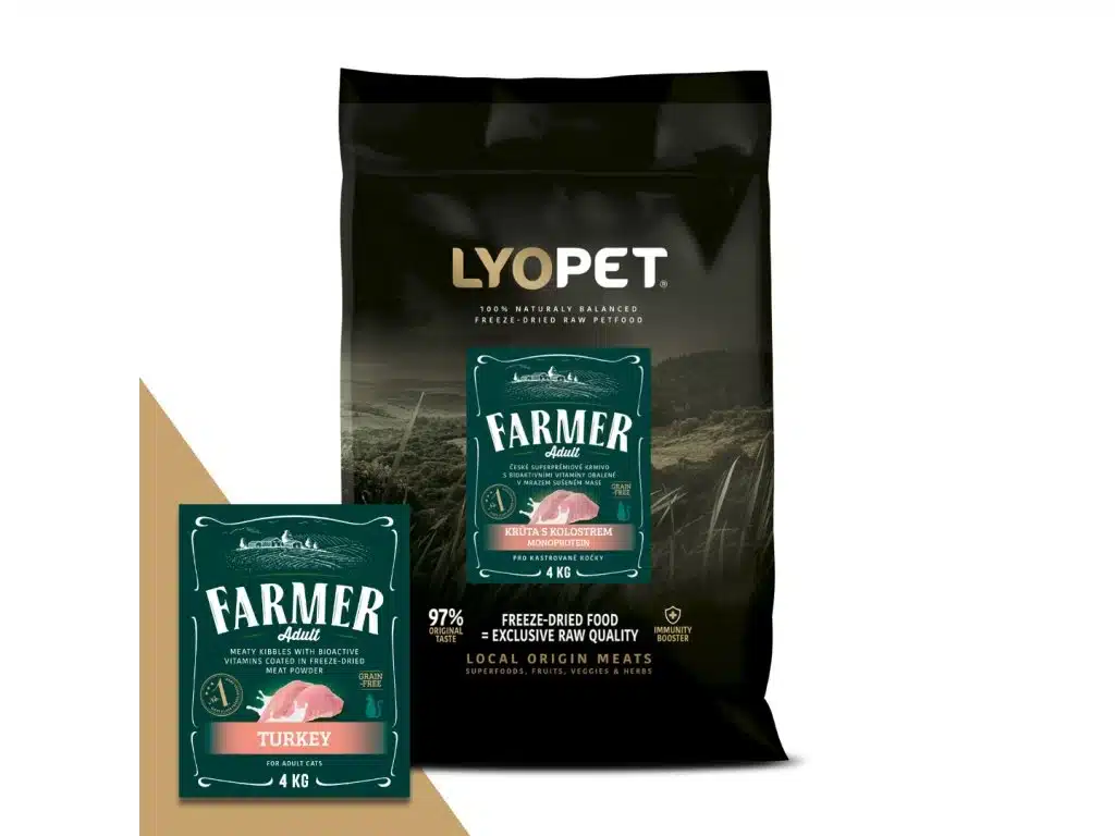 LYOPET Farmer Curcan - Pisici Sterilizate 1,5kg