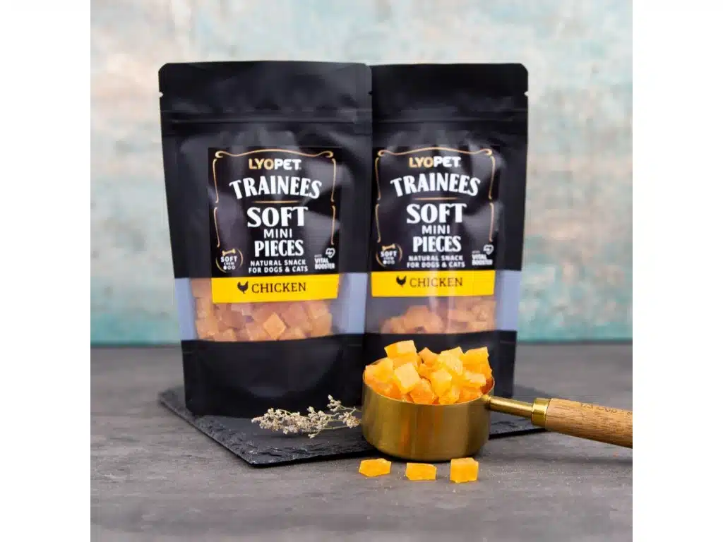 LYOPET Trainees Snack Soft Mini Pieces - Pui 100g