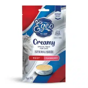 Egeo - Creamy Beef & Cranberryn 5x15g