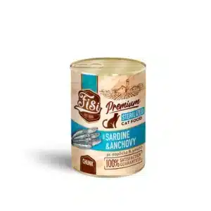 FISI CAT STERILIZED SARDINES & ANCHOVY IN SAUCE 400gr