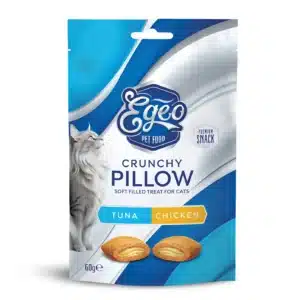 Egeo Snack crocant pentru pisici adulte cu ton și pui 60g