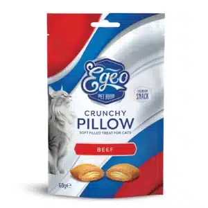 Snack crocant pentru pisici adulte cu vită