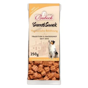 Biscuiti cu morcov pentru caini - Carrot Snack 250g